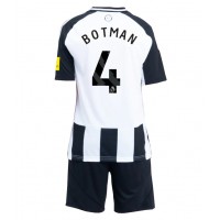 Newcastle United Sven Botman #4 Hjemmedraktsett Barn 2024-25 Kortermet (+ Korte bukser)